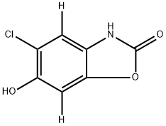 6-Hydroxy Chlorzoxazone-d2 구조식 이미지