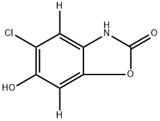 6-Hydroxy Chlorzoxazone-d2 Structure