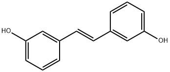 Phenol, 3,3'-(1E)-1,2-ethenediylbis- Structure