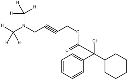 [2H6]-Dimethyloxybutynin Structure