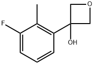 3-(3-fluoro-2-methylphenyl)oxetan-3-ol Structure