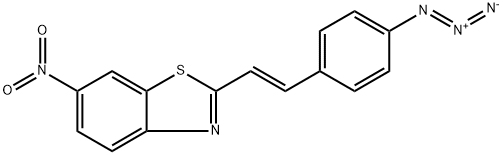 2-[(1E)-2-(4-Azidophenyl)ethenyl]-6-nitrobenzothiazole >=95.0% (HPLC) Structure