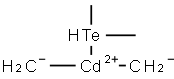 Cadmium, dimethyl[tellurobis[methane]]- (9CI) Structure