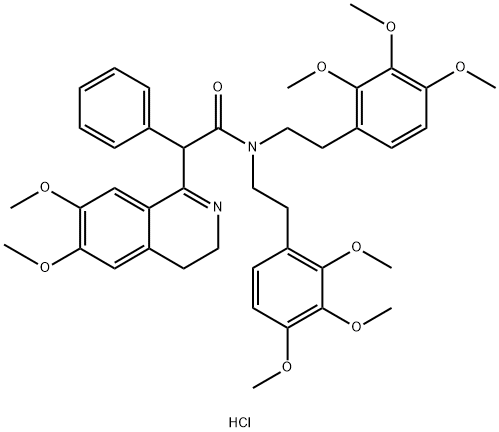 LOE 908 hydrochloride 구조식 이미지