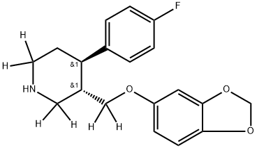 Paroxetine oxalate salt 구조식 이미지
