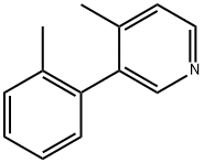 4-methyl-3-(o-tolyl)pyridine Structure