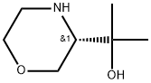 3-Morpholinemethanol, α,α-dimethyl-, (3S)- 구조식 이미지