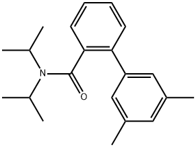 3',5'-Dimethyl-N,N-bis(1-methylethyl)[1,1'-biphenyl]-2-carboxamide Structure