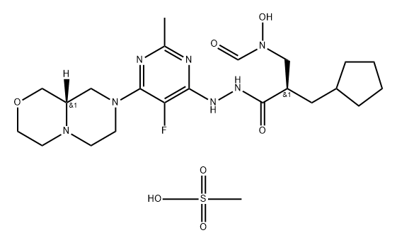 Lanopepden mesylate Structure