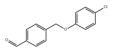 4-((4-Chlorophenoxy)methyl)benzaldehyde Structure