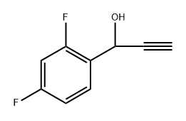 1-(2,4-Difluorophenyl)prop-2-yn-1-ol Structure