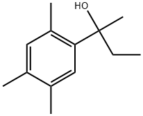 α-Ethyl-α,2,4,5-tetramethylbenzenemethanol Structure