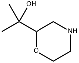 2-Morpholinemethanol,α,α-dimethyl- Structure