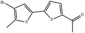 1-(4'-Bromo-5'-methyl[2,2'-bithiophen]-5-yl)ethanone Structure