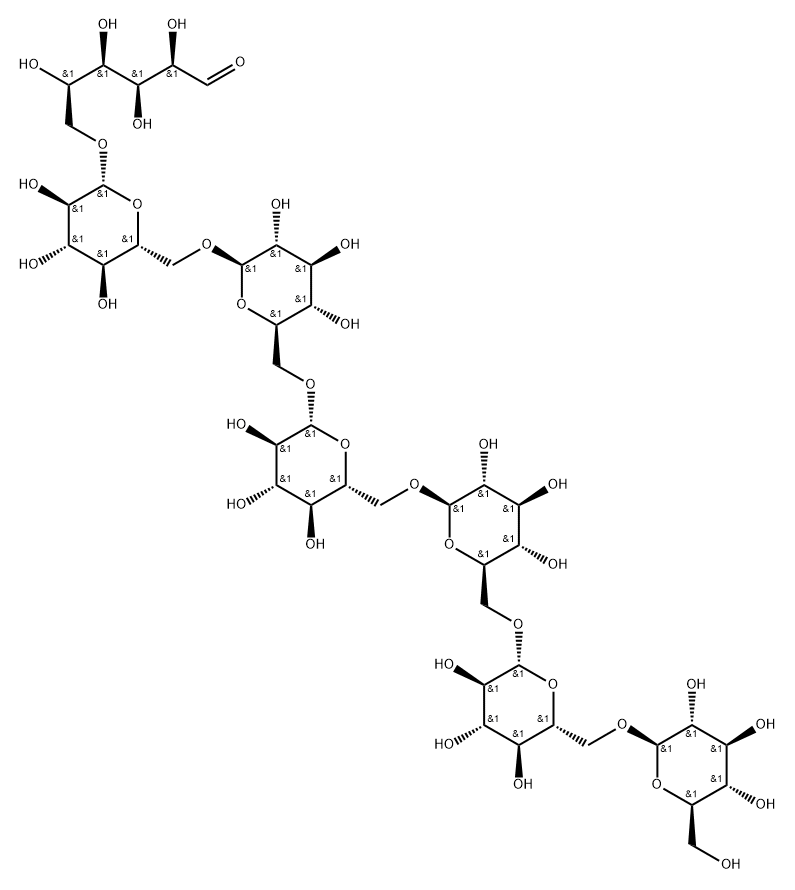 Gentioheptaose Structure