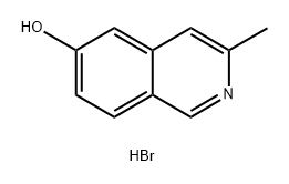 3-methylisoquinolin-6-ol hydrobromide Structure