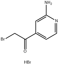 Ethanone, 1-(2-amino-4-pyridinyl)-2-bromo-, hydrobromide (1:2) Structure