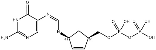 Carbovir Diphosphate 구조식 이미지