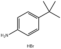 4-(1,1-dimethylethyl)Benzenamine hydrobromide 구조식 이미지