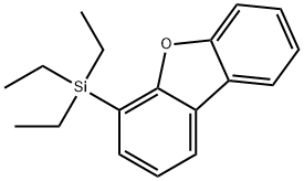 4-(Triethylsilyl)dibenzofuran Structure