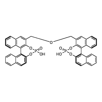 (11bS,11'bS)-2,2'-[oxybis(methylene)]bis[4-hydroxy-4,4'-dioxide-Dinaphtho[2,1-d:1',2'-f][1,3,2]dioxaphosphepin Structure