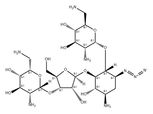 3-Azido Neomycin B 구조식 이미지