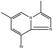 8-bromo-3,6-dimethylimidazo[1,2-a]pyridine Structure