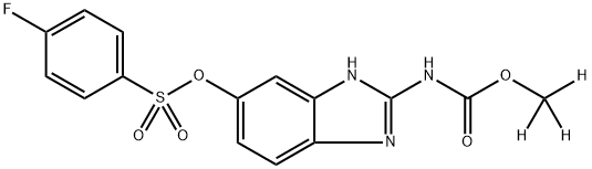 Luxabendazole-D3 Structure