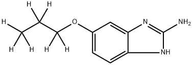 Oxibendazole-aMine-D7 구조식 이미지