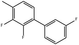 2,3,3'-Trifluoro-4-methyl-1,1'-biphenyl 구조식 이미지