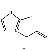 1-Allyl-2,3-dimethylimidazolium chloride Structure