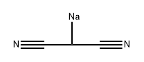 Sodium, (dicyanomethyl)- Structure