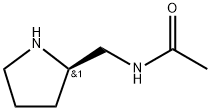 (R)-N-(Pyrrolidin-2-ylmethyl)acetamide 구조식 이미지