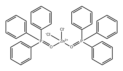 Zinc, dichlorobis(triphenylphosphine oxide-κO)-, (T-4)- Structure