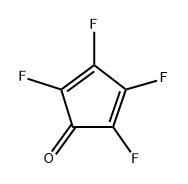 2,4-Cyclopentadien-1-one,  2,3,4,5-tetrafluoro-,  radical  ion(1-)  (9CI) Structure