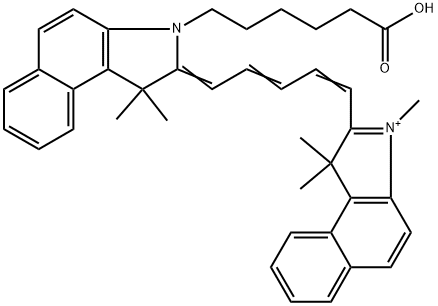 Cy5.5 Carboxylic acids Structure