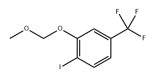 1-Iodo-2-(methoxymethoxy)-4-(trifluoromethyl)benzene Structure