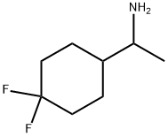 Cyclohexanemethanamine, 4,4-difluoro-α-methyl- Structure