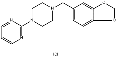 Piribedil dihydrochloride Structure