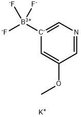 Potassium 5-methoxypyridine-3-trifluoroborate 구조식 이미지