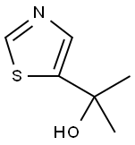 5-Thiazolemethanol, α,α-dimethyl- 구조식 이미지