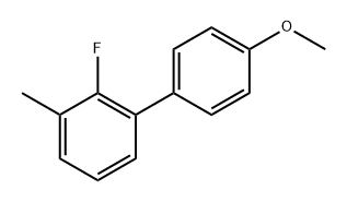 2-fluoro-4'-methoxy-3-methyl-1,1'-biphenyl Structure