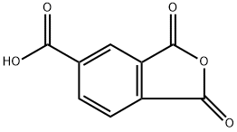 5-Isobenzofurancarboxylicacid,1,3-dihydro-1,3-dioxo-,radicalion(1-)(9CI) 구조식 이미지