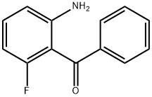 (2-amino-6-fluorophenyl)(phenyl)methanone Structure