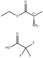 (S)-S-Ethyl 2-aminopropanethioate 2,2,2-trifluoroacetate 구조식 이미지