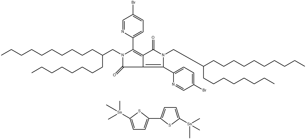 PDBPyBT (DPPDPyBT, high-mobility n-type polymer) Structure