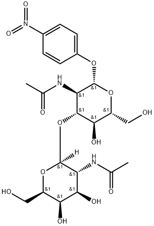 GalNAc beta(1-3)GlcNAc-beta-pNP Structure