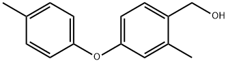 (2-Methyl-4-(p-tolyloxy)phenyl)methanol Structure