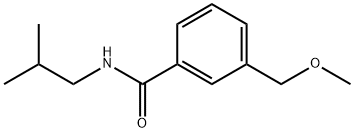 3-(Methoxymethyl)-N-(2-methylpropyl)benzamide Structure