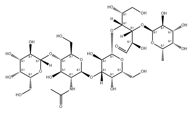 Lacto-N-fucopentaose VI Structure